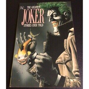 GREATEST JOKER STORIES EVER TOLD Graphic Novel Comic Book